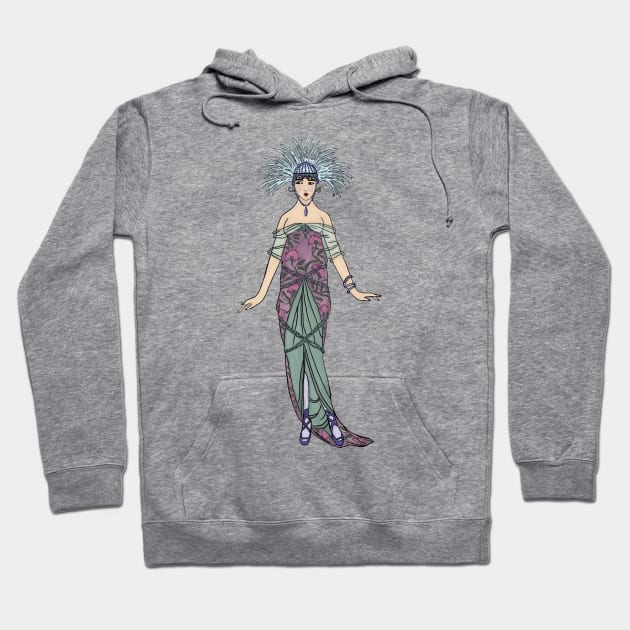 Flapper Style 1 Hoodie by The Golden Era